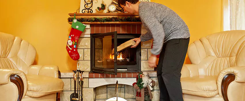 Gas to Wood-Burning Fireplace Conversion Services in Bellview, Florida