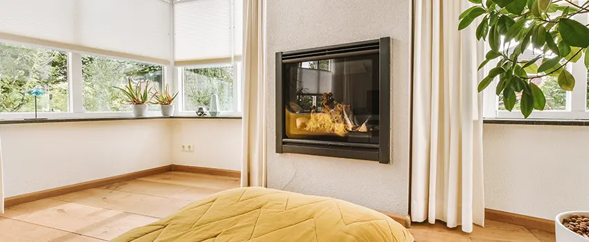 Residential Fireplace Ceramic Glass Installation in Bellview, FL