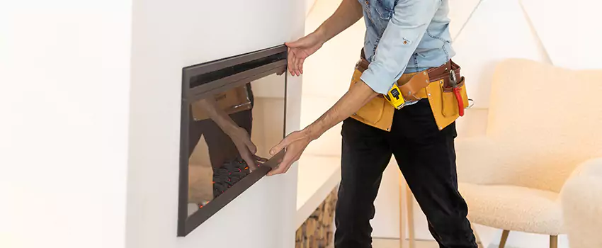 Metal Fireplace Installation in Bellview, Florida