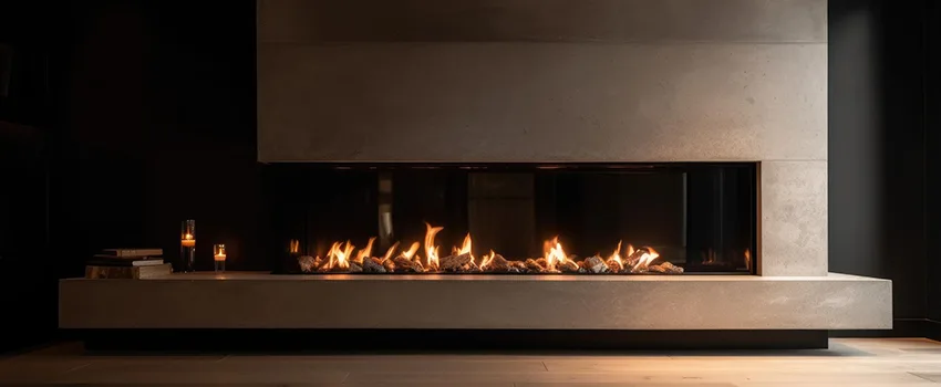 Gas Fireplace Ember Bed Design Services in Bellview, Florida