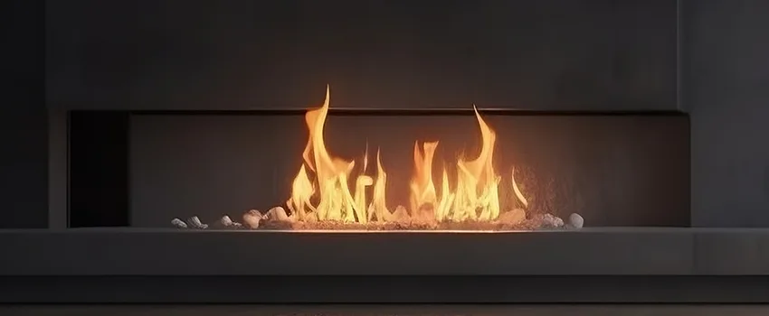 B-Vent Gas Fireplace Installation in Bellview, FL