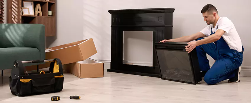 Old Rusted Metal Fireplace Repair And Replacement in Bellview, FL